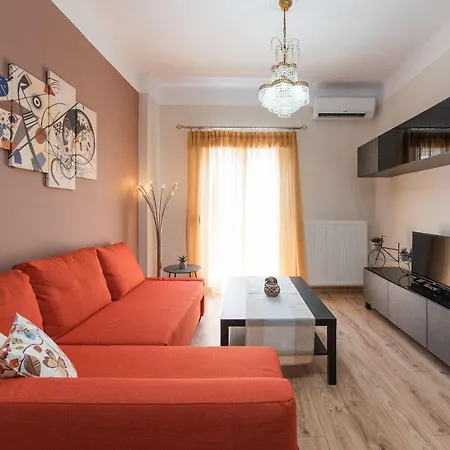 Apartment Apricot By Halu! Cozy Next To Agia Sophia Metro Station